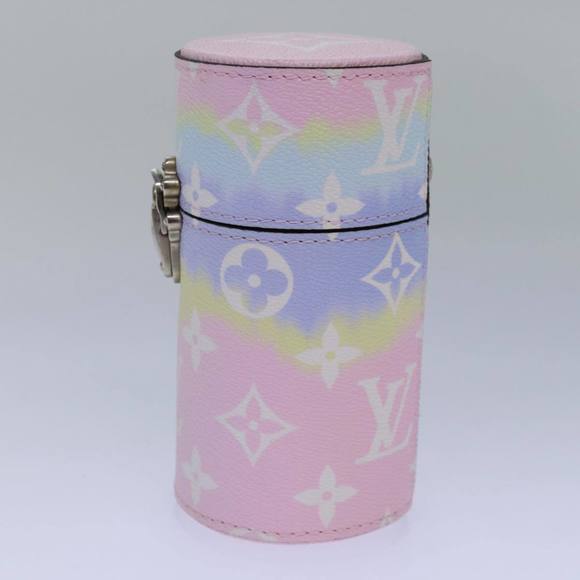 LOUIS VUITTON Monogram Escal Travel Case Pink LS0383 LV Auth 85319A - Picture 4 of 16